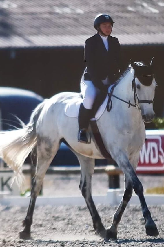 Chloé Petit, assesseur du comité du Club Hippique d'Eckwersheim