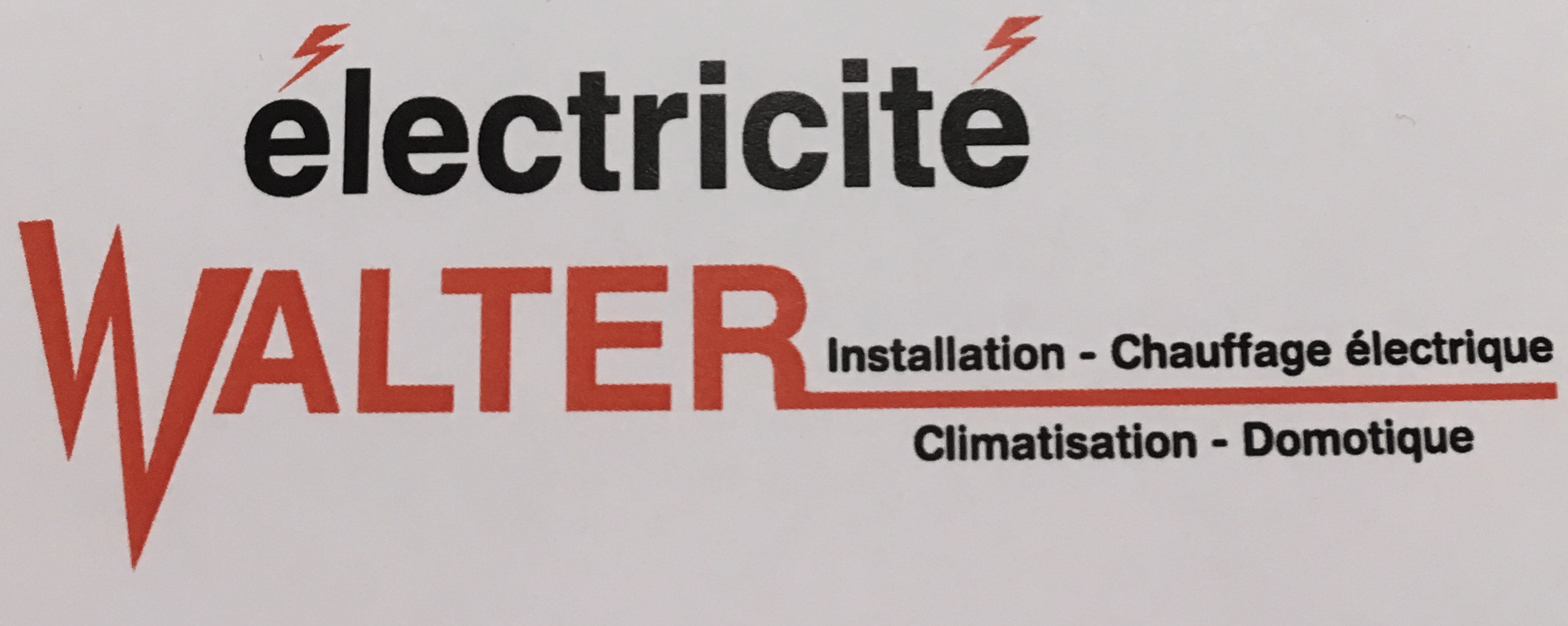 Logo Electricité Walter, un partenaire du Centre équestre Eckwersheim