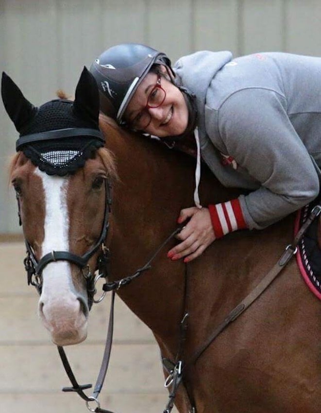 Ludivine Chavanel, assesseur du comité du Club Hippique d'Eckwersheim