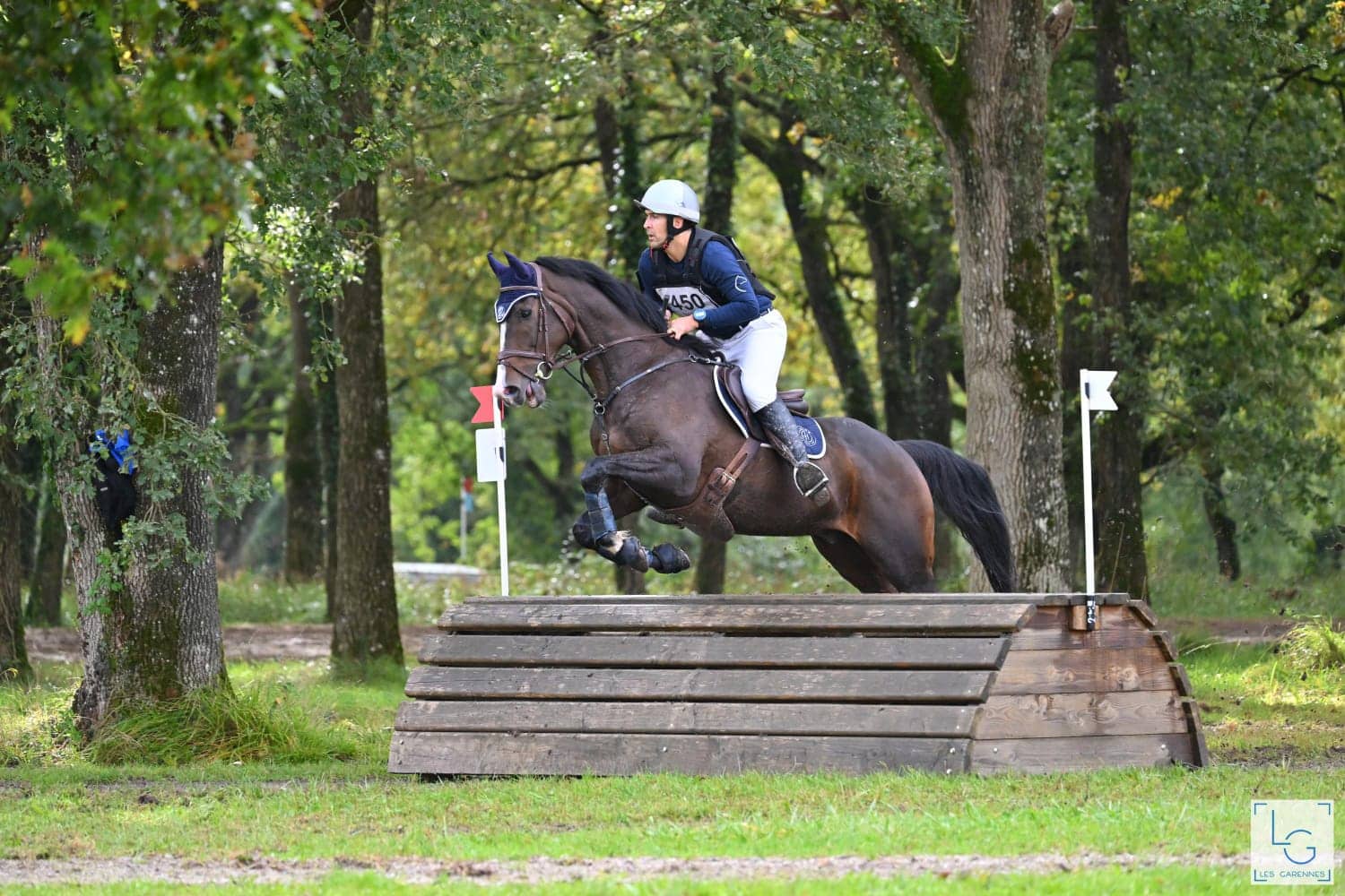 Photo de Quentin SANNIER et son cheval de compétition Fifty Cent du Mille Club hippique ECKWERSHEIM Strasbourg